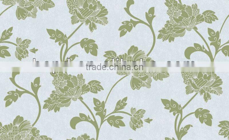 Classic big flower wall covering with high quality