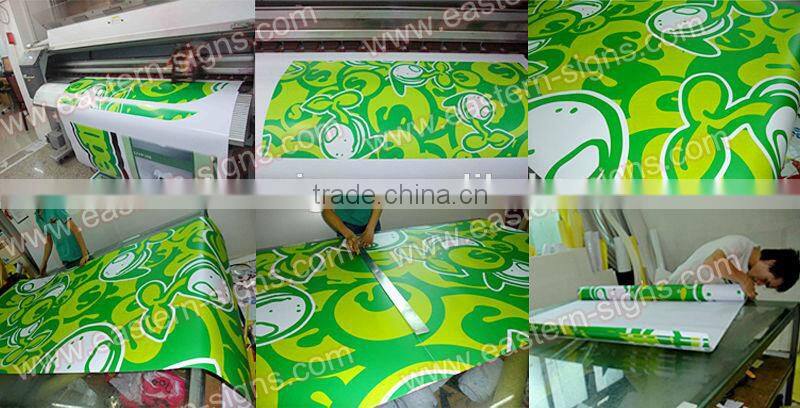 Full Color Digital Printing Materials One Way Vision