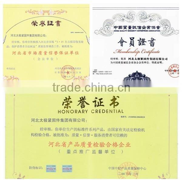 steel structure high tensile nut and bolt with washer