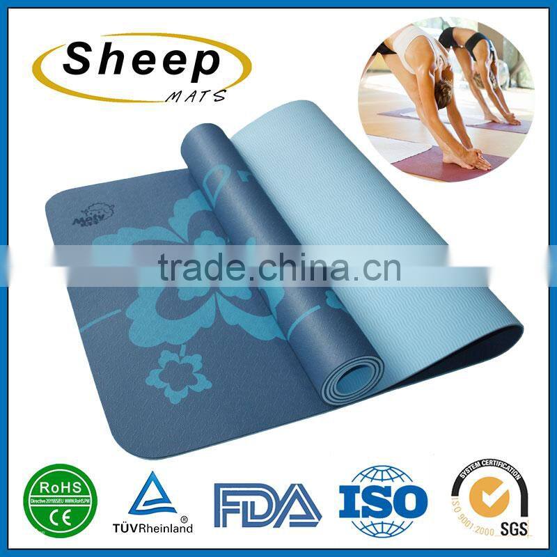 Wholesale yoga mat printed yoga mat fabric