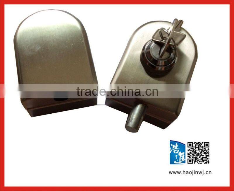 Good quality galss door lock furniture glass file cabinet lock