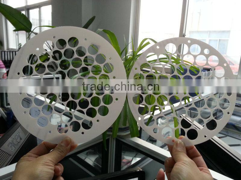 Plastic laser cutting