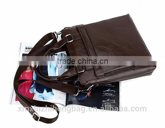 The popular good design laptop bag leather