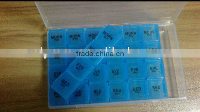 28compartments PP pill storage cases