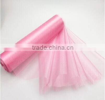 25M X 29CM Organza Roll Sash Chair Bows Table Runner Sashes Swags For Wedding