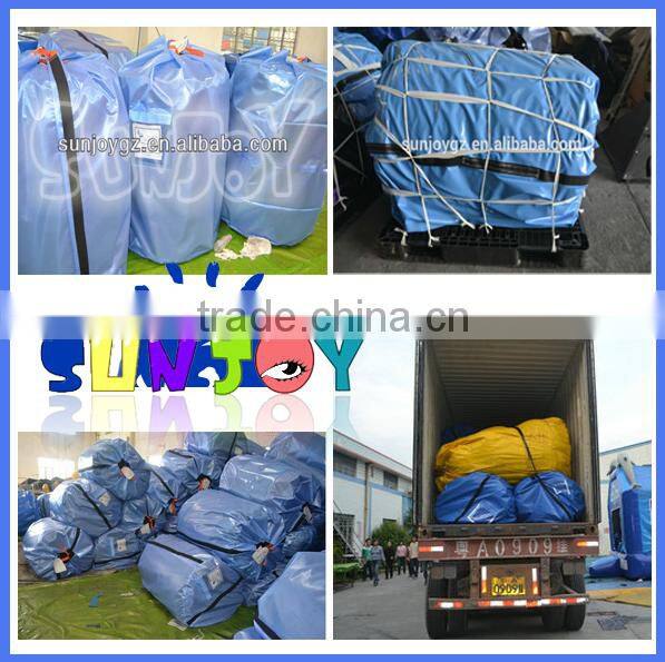 Inflatable interactive obstacle course sports game PVC Inflatables