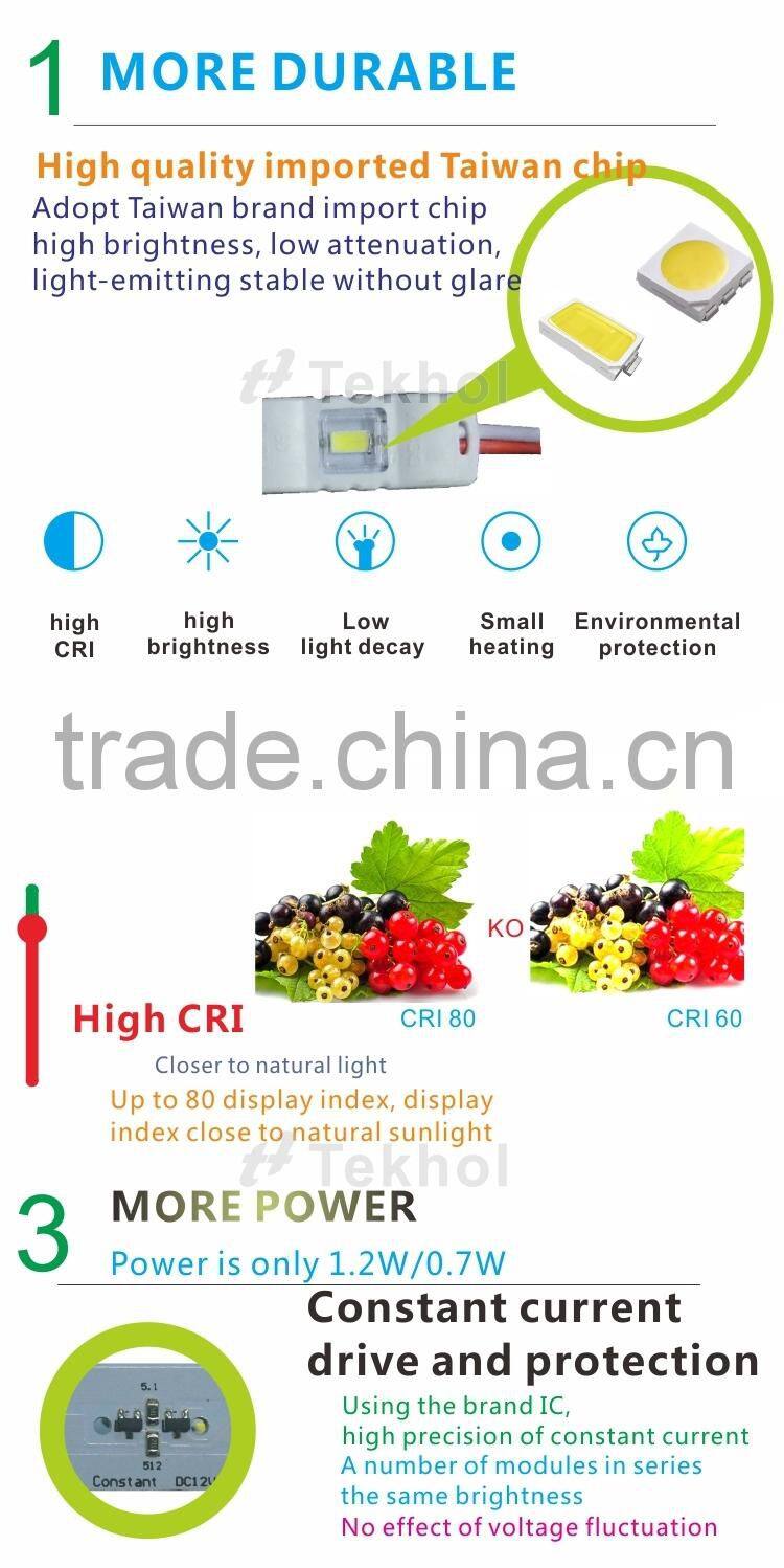 0.72 injection led module good price in stock lens 5730/5050 korea samsung