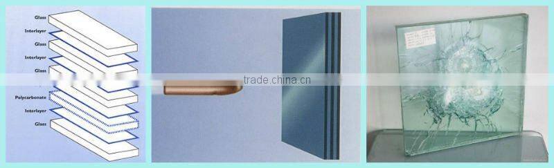 Chinese factory Bulletproof Glass For Buiding