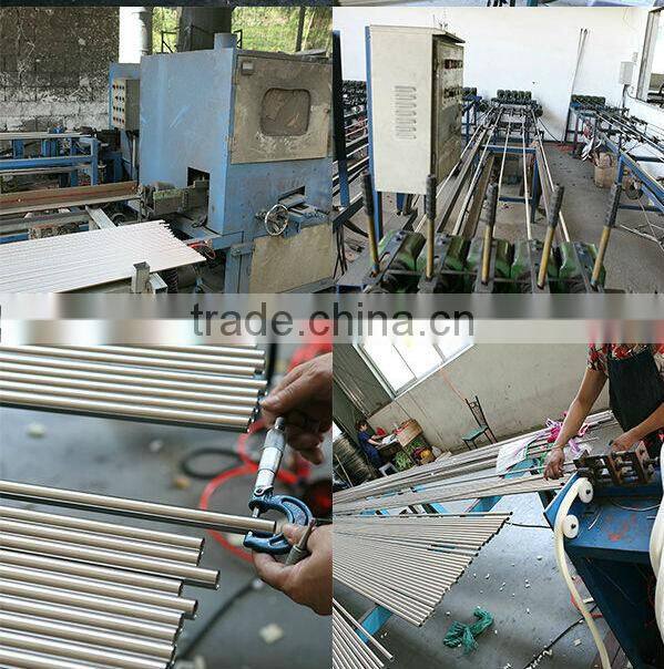 China supplier stainless steel pipe for decoration in aisi 201 202 301 304 316 430 304L 316L