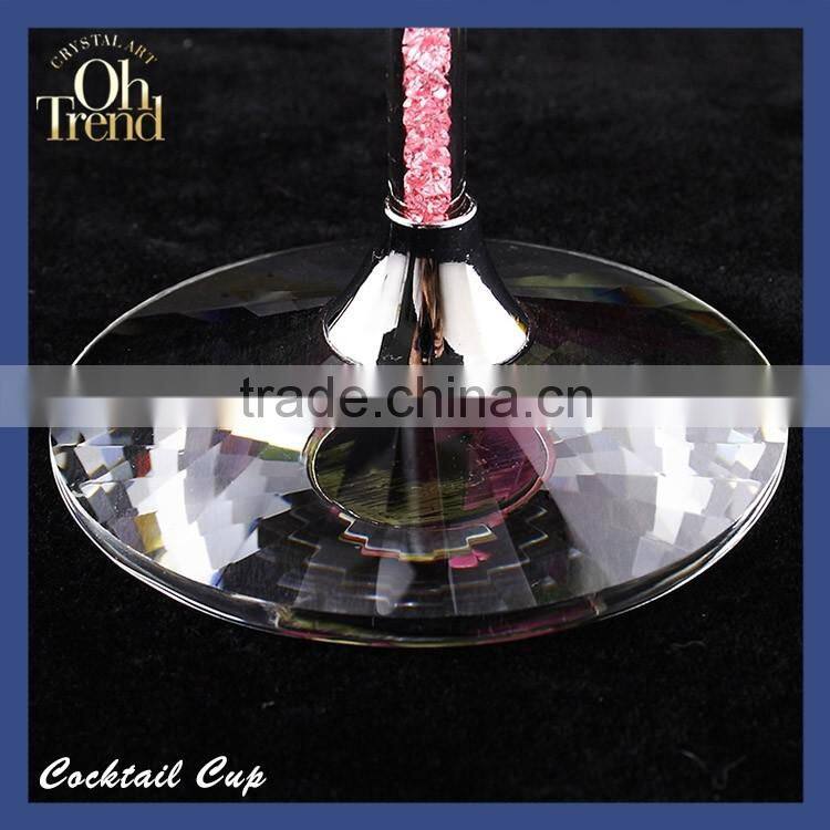 Signature Martini Glow Cocktail glass Glasses Stem For Wedding