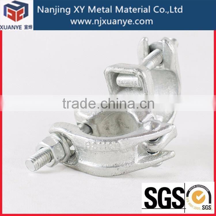 BS1139 EN 74 all drop forged Couplers for tubes 48.3 mm use in scaffolds