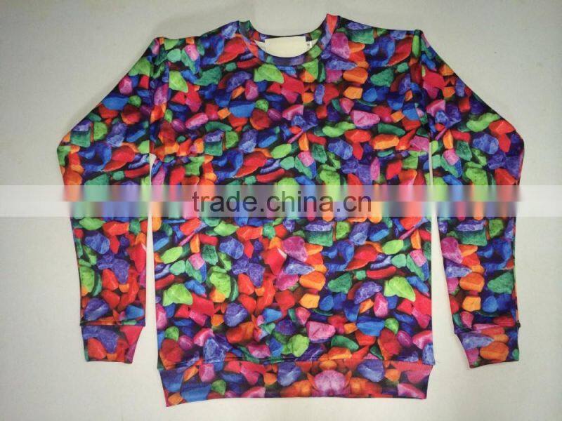 wholesale sublimation printed custom mens Hooded sweatshirt