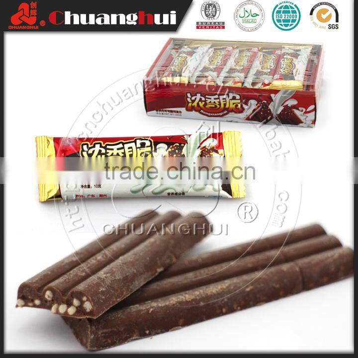 Chocolate Coated Filled Stick Biscuit