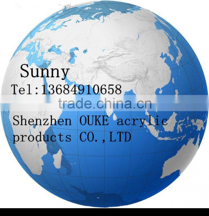 new products 360 rotating round acrylic knife display stand