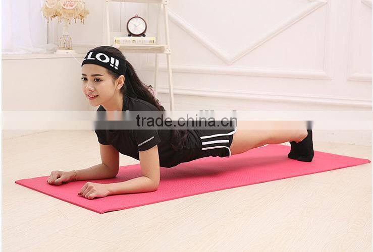 Best Quality OEM Yoga Mat PVC Fitness Yoga Mat Eco-friendly