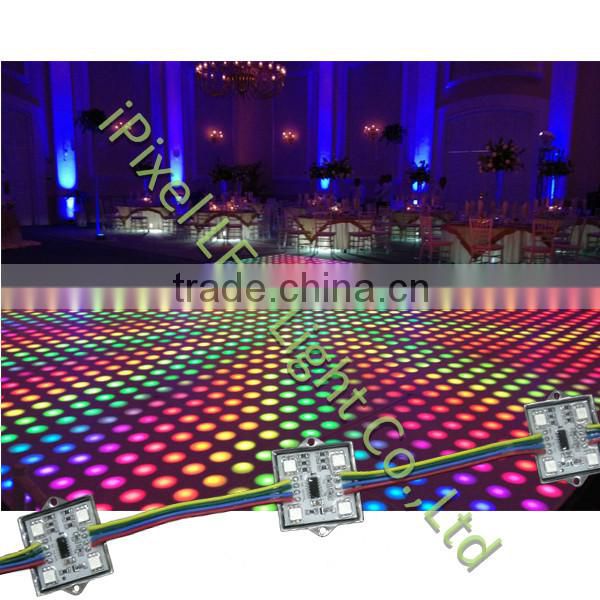 smd3030 injection molding led module with optic lens