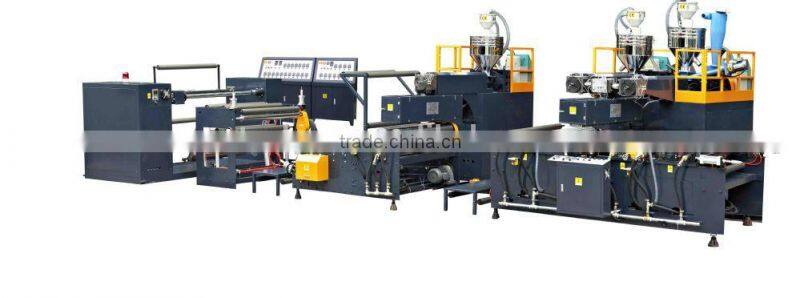 Three layer 2500mm PE air bubble film machine from ztech