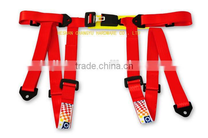 High quality and hot sales3 points Racing safety belt car seat belt