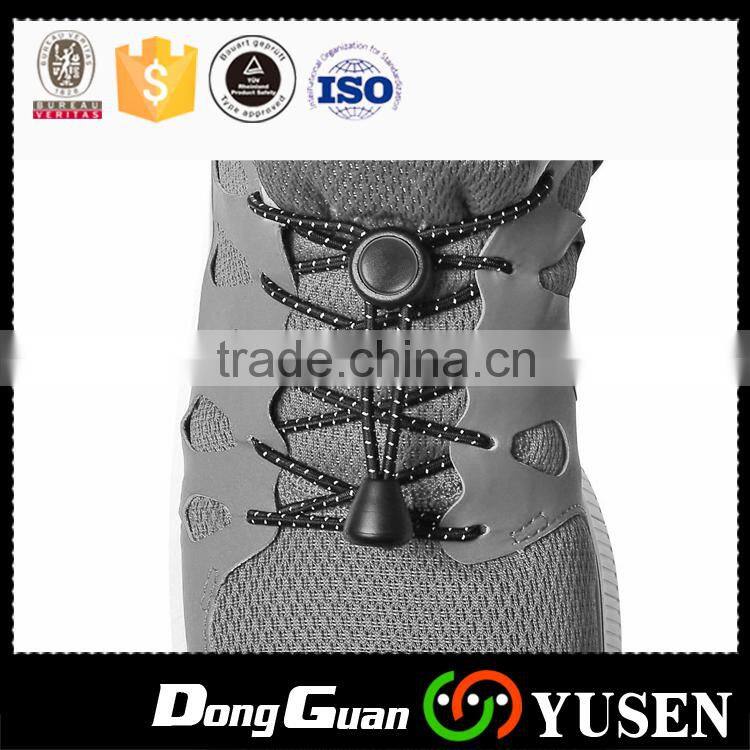 New Custom Night light Round reflective sport reflecting shoelace