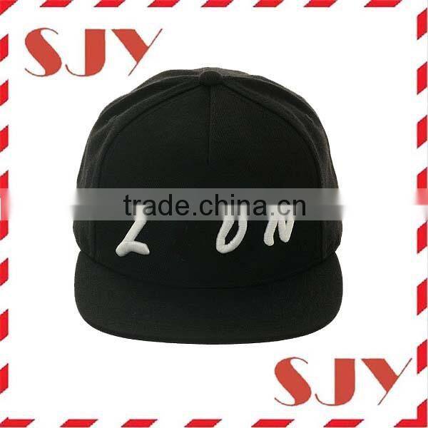 Custom 3D puff embroidered sport hat snapback cap and hat for sale