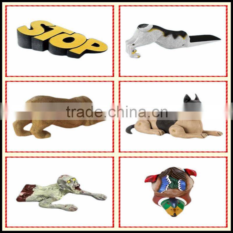 Welcoming custom red bird resin custom door stops