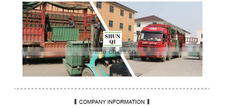 Double plastic pig feed water trough