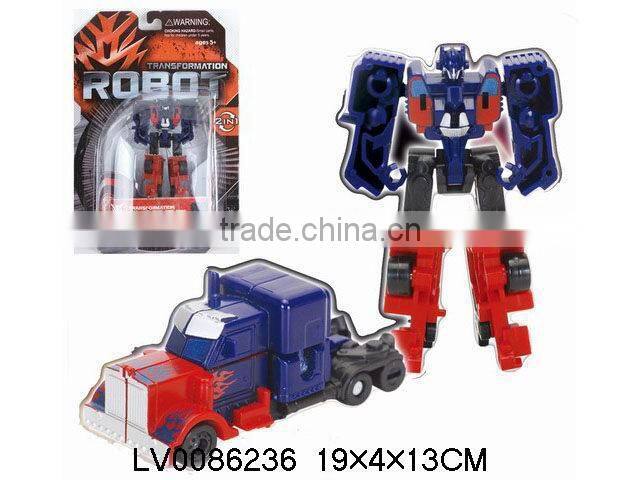 Plastic Toy basketball Transformation Toy robot for children