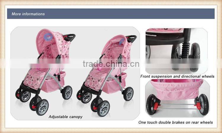 EN1888 name brand baby stroller with car seat