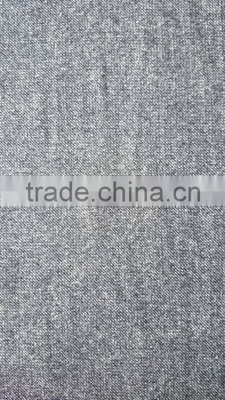 Polyester & Wool Over Coating Fabric with double face pattern