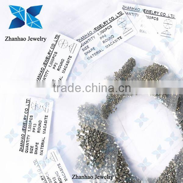 Wholesale Good Quality Round shape Loose Marcasite Stones for Jewelry