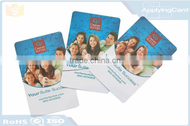 Low price pvc plastic gift card for birthday and wedding printing