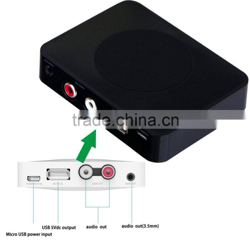 Sidiou Group Bluetooth Audio Receiver, NFC Enabled Bluetooth 3.0 Wireless Audio Adapter 3.5mm/ RCA Stereo Output