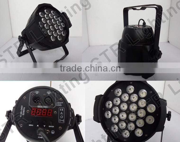 Stage lighting 24pcs LED par light 4in1 quad-color led par can