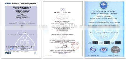 convection heater element for electric air heater