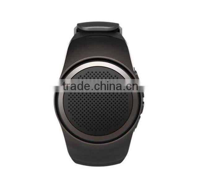 B20 Bluetooth Speaker movement Music watch Portable Mini Watch Bluetooth 2.1+EDR Sport Speaker TF Card FM Audio Radio Speakers