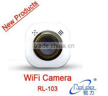 2016 Lovely Portable Smiley Wireless Night Vision Spy Hidden Camera