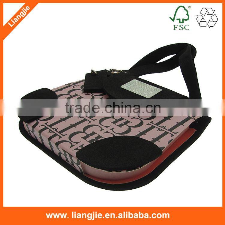 Hot sell novelty notepads, Bag shaped die cut notepad for kids