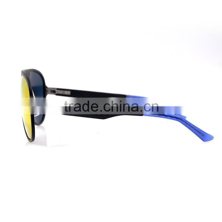 2016 fashionable safety carbon fiber polarized sunglasses for men