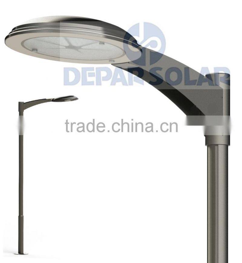 40W LED PARK GARDEN MALL LIGHT /220V FIXTURE/ARMATURE/LUMINAIRE with single arm pole