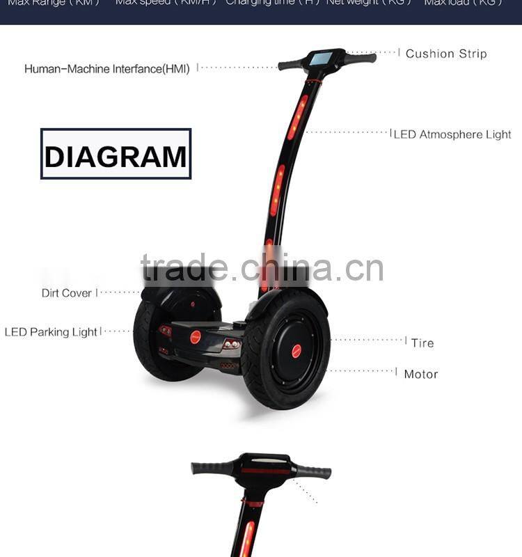 Fashion China Electric City Chariot Self Balancing hoverboard scooter with lowest price