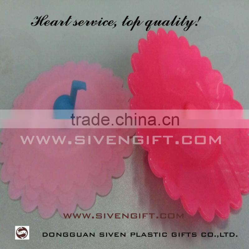 ODM design rubber plastic gift silicone bowl cover