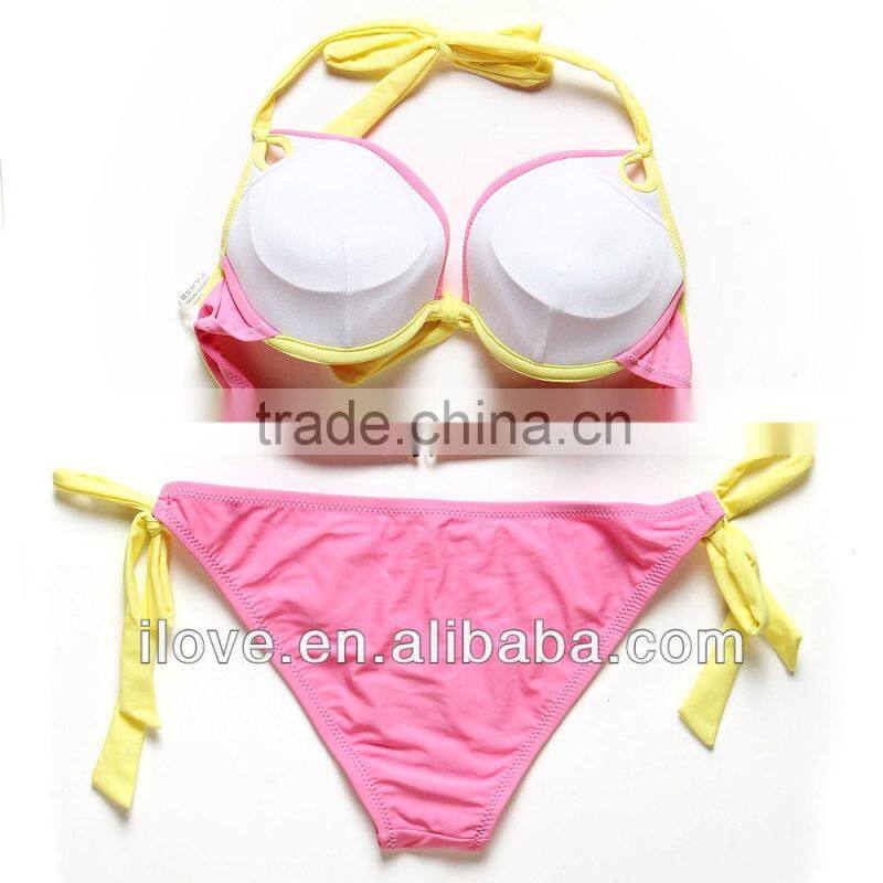 2014New Sexy Anti-bacteria Ladies Bikini Swimwear Wholesales