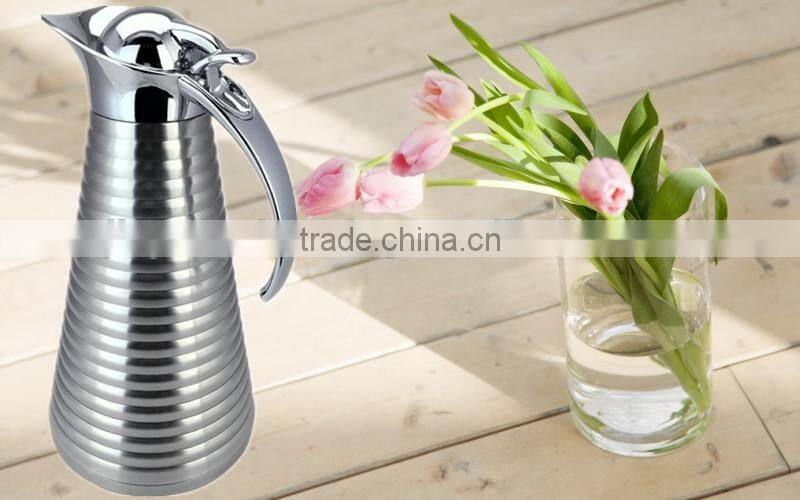 Unique Design High Grade Beautiful Stainless Steel Thermos Vacuum Jug Coffee Pot