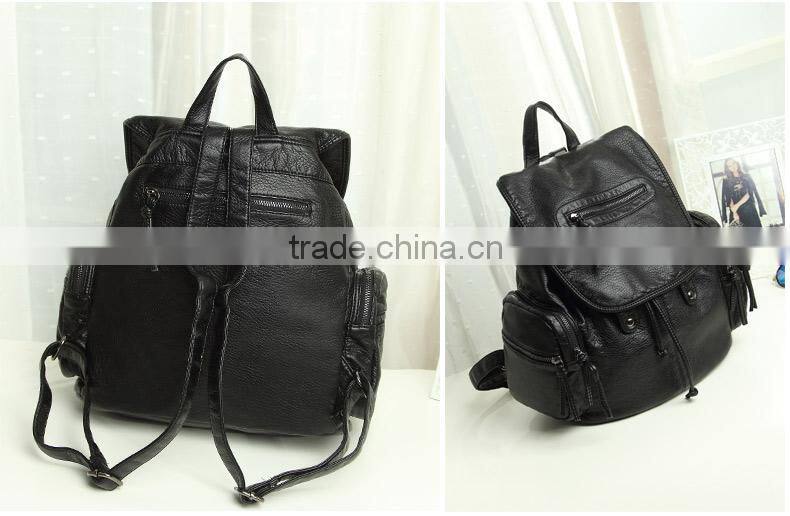 New Arrived Pu Leather Lady Travelling Backpack for Women's Bag