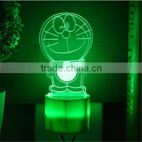 Timely service kids home table lamps acrylic led night lights