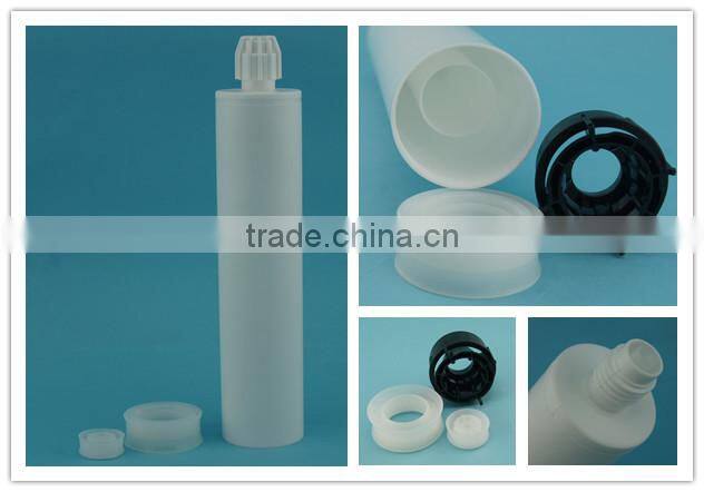 300ml 2:1 plastic coaxial cartridge for adhesive glue