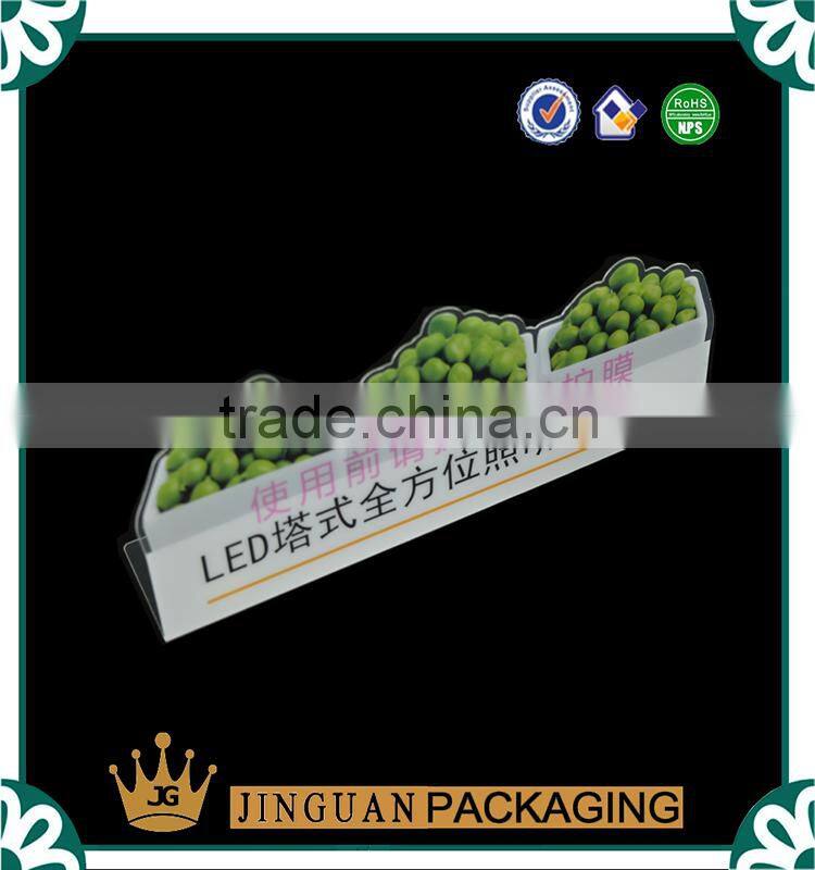 Custom Printed Plastic Blister Advertising Display Stand