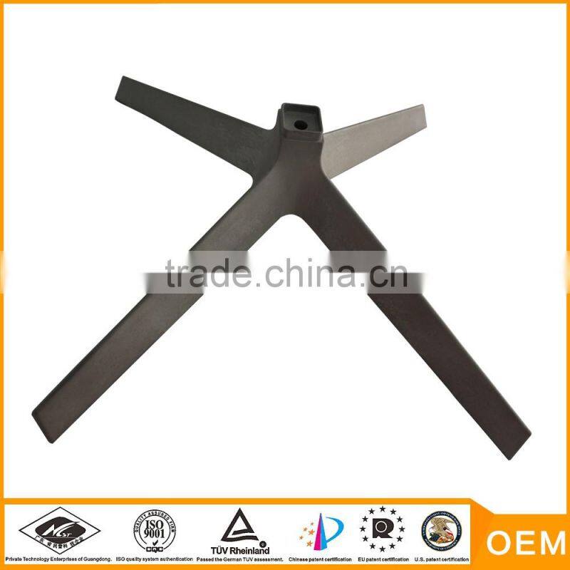 Foshan China supplier custom made aluminium die casting office chair base