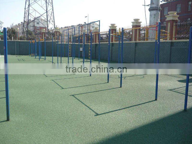 sports equipment -staggered piling