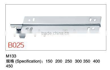 Chrome Slatwall hanging shelf brackets